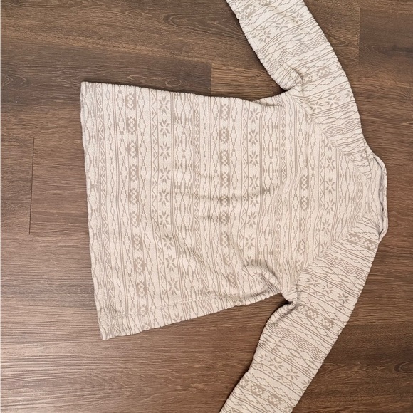 Women's Patterned Sweater - Gray - Picture 2 of 4